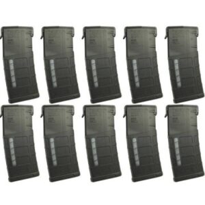 10 PACK Magpul PMAG GEN M3 Window LR/SR 308/7.62×51 AR-10 25-Round Magazine